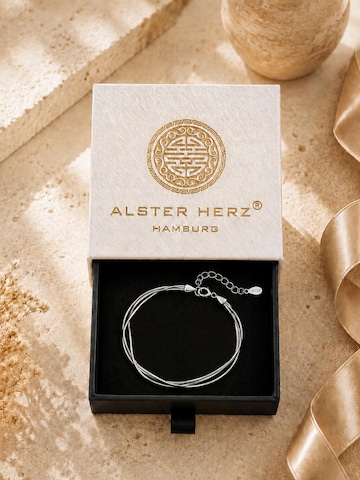 Bracelet 'VELORA' Alster Herz en argent