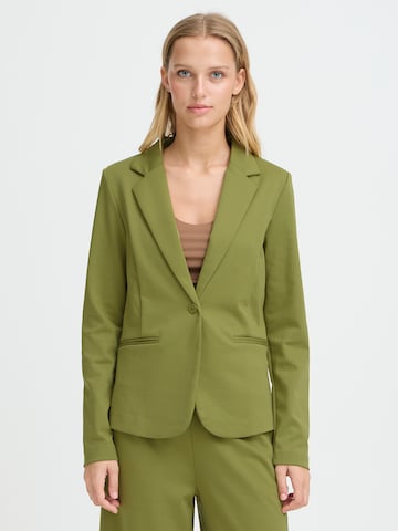 Blazer 'Kate' ICHI en vert : devant
