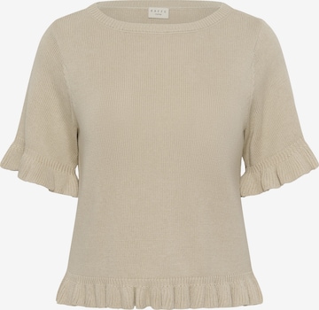 KAFFE CURVE - Jersey 'KClindsy' en beige: frente