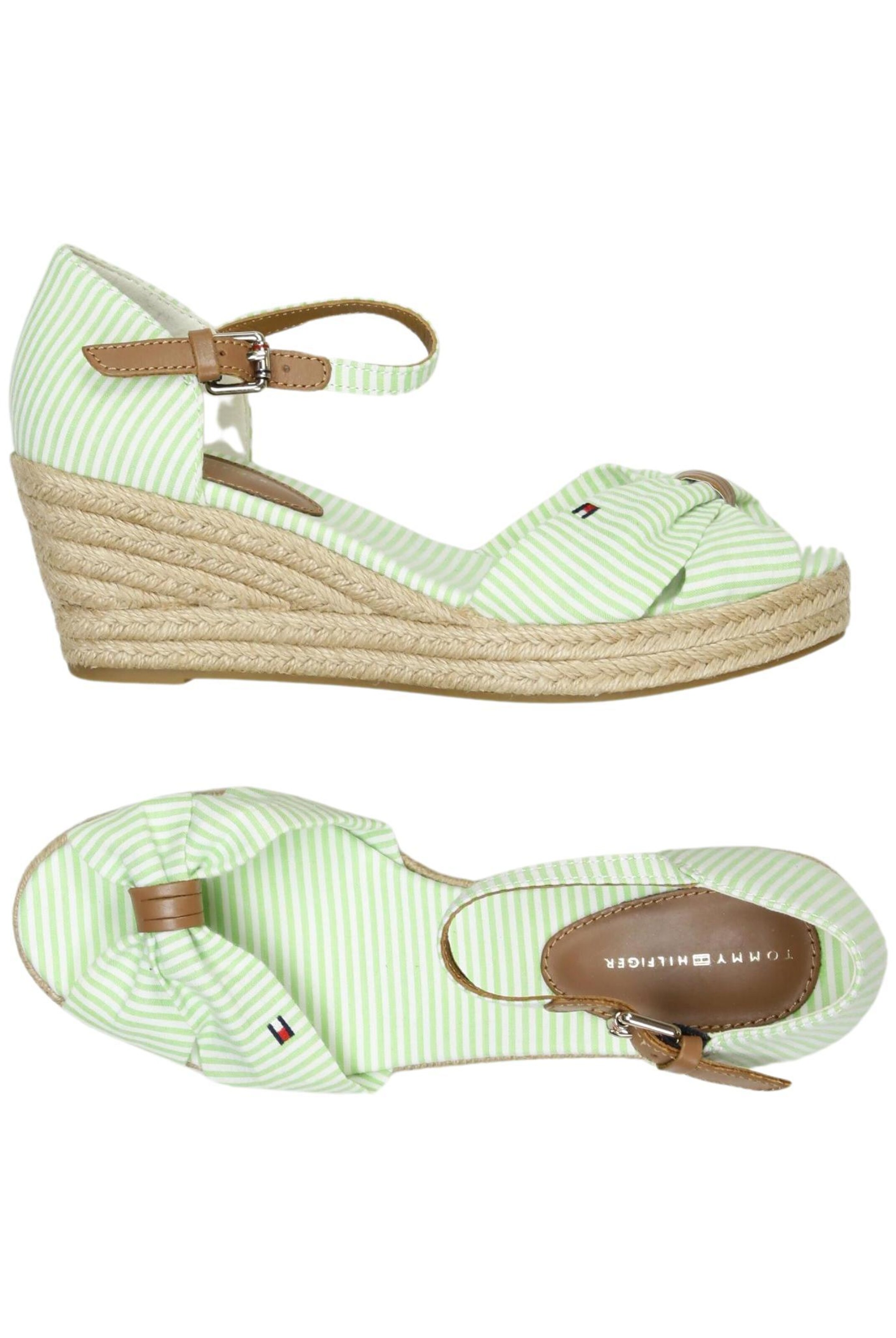 TOMMY HILFIGER Sandals & High-Heeled Sandals in 39 in Green: front