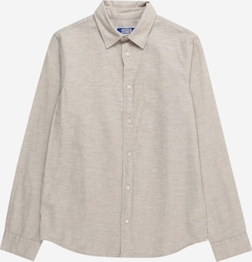 Jack & Jones Junior Regular Fit Skjorte i beige: forside