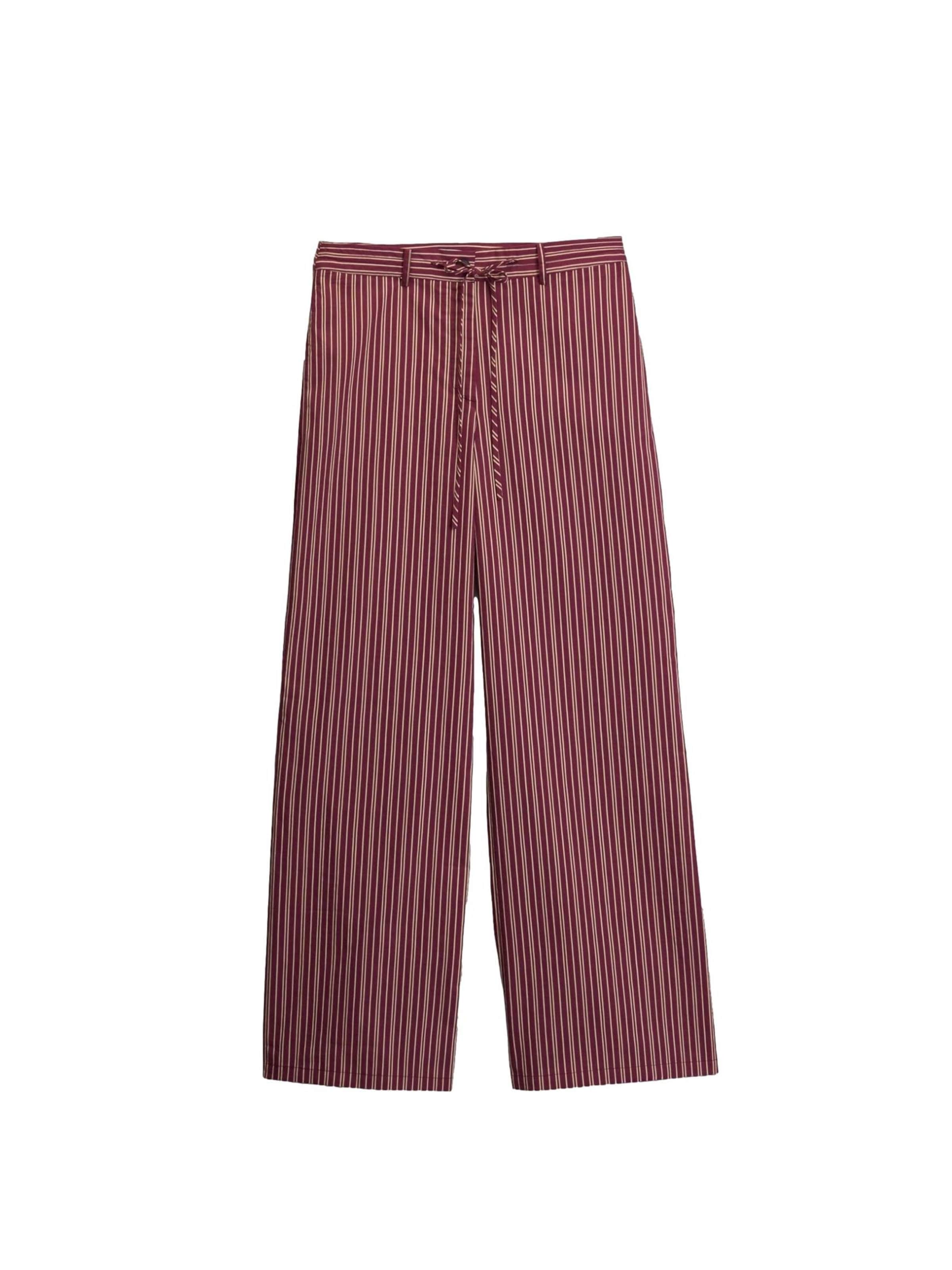 Wide Leg Pantalon Bhoem en rouge : devant