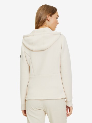 Betty Barclay Zip-Up Hoodie in Beige