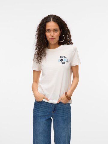 Maglietta di VERO MODA in bianco: frontale