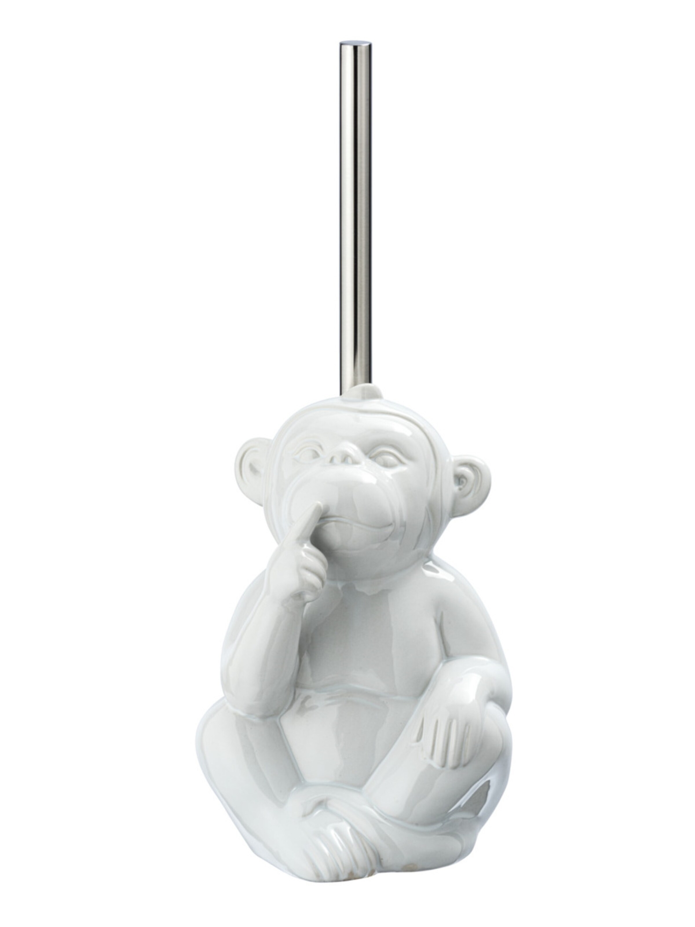 Wenko Toilet Accessories 'Cat' in White