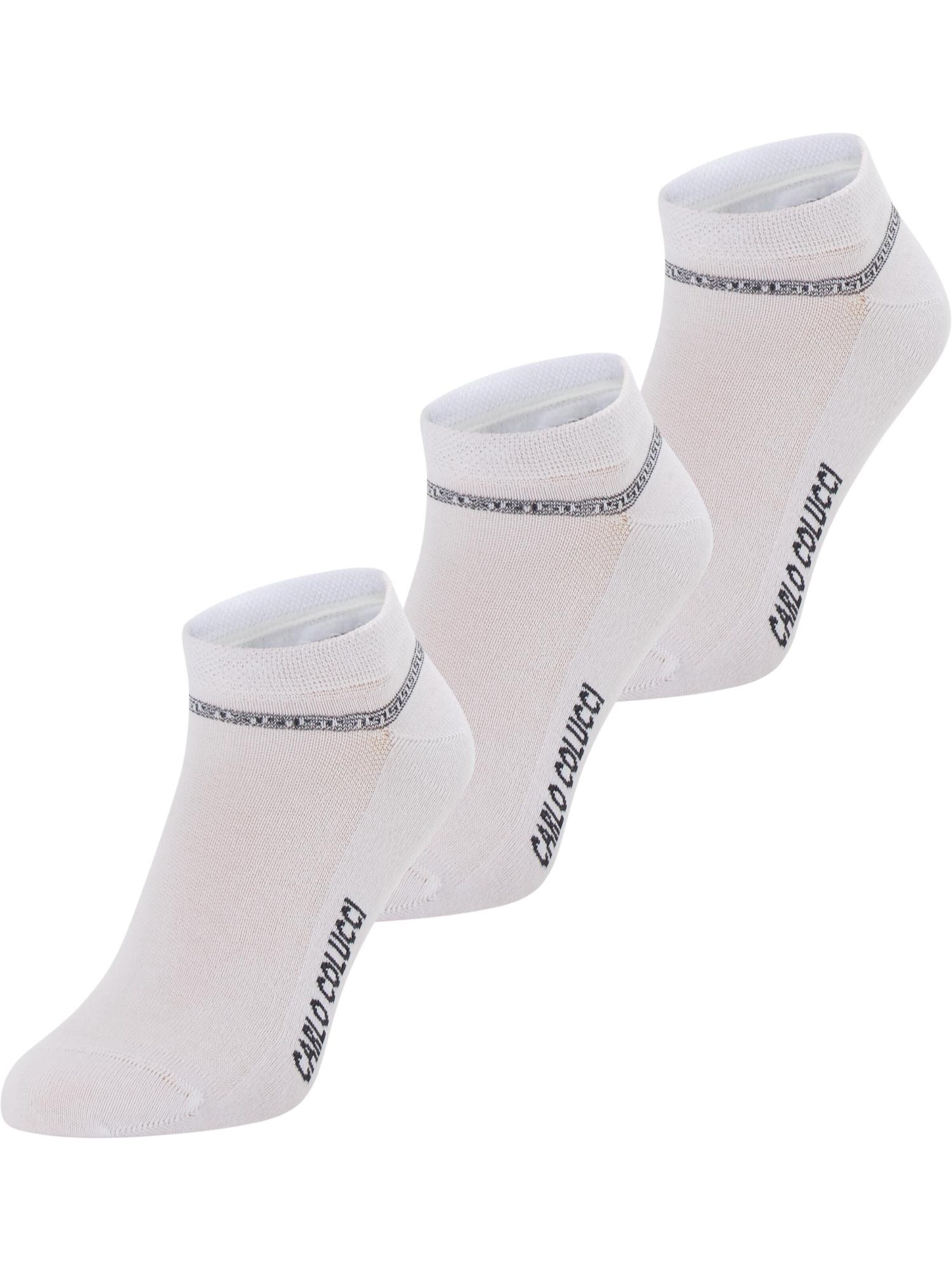 Carlo Colucci Socken 'Amalfi' in Weiß