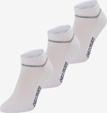 Carlo Colucci Socken 'Amalfi' in Weiß