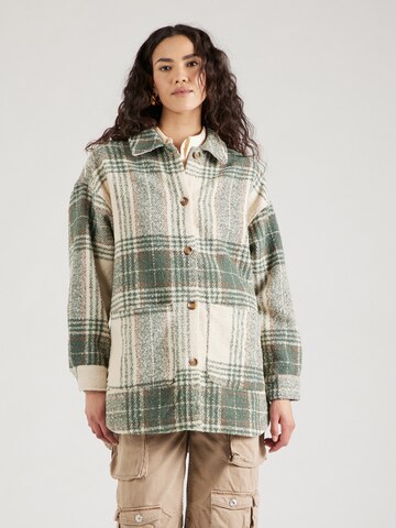 ROXY - Chaqueta de entretiempo 'CHECK ME NOW' en verde: frente