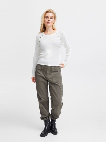 PULZ Jeans Sweater ' SARA ' in White