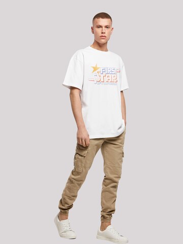 T-Shirt 'FIRSTSTAR' F4NT4STIC en blanc