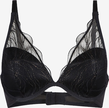 LingaDore - Triángulo Sujetador en negro: frente