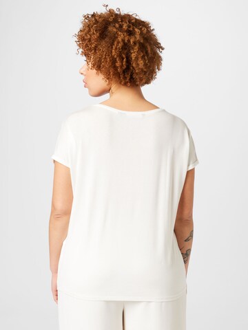 T-shirt 'Aya' Vero Moda Curve en blanc