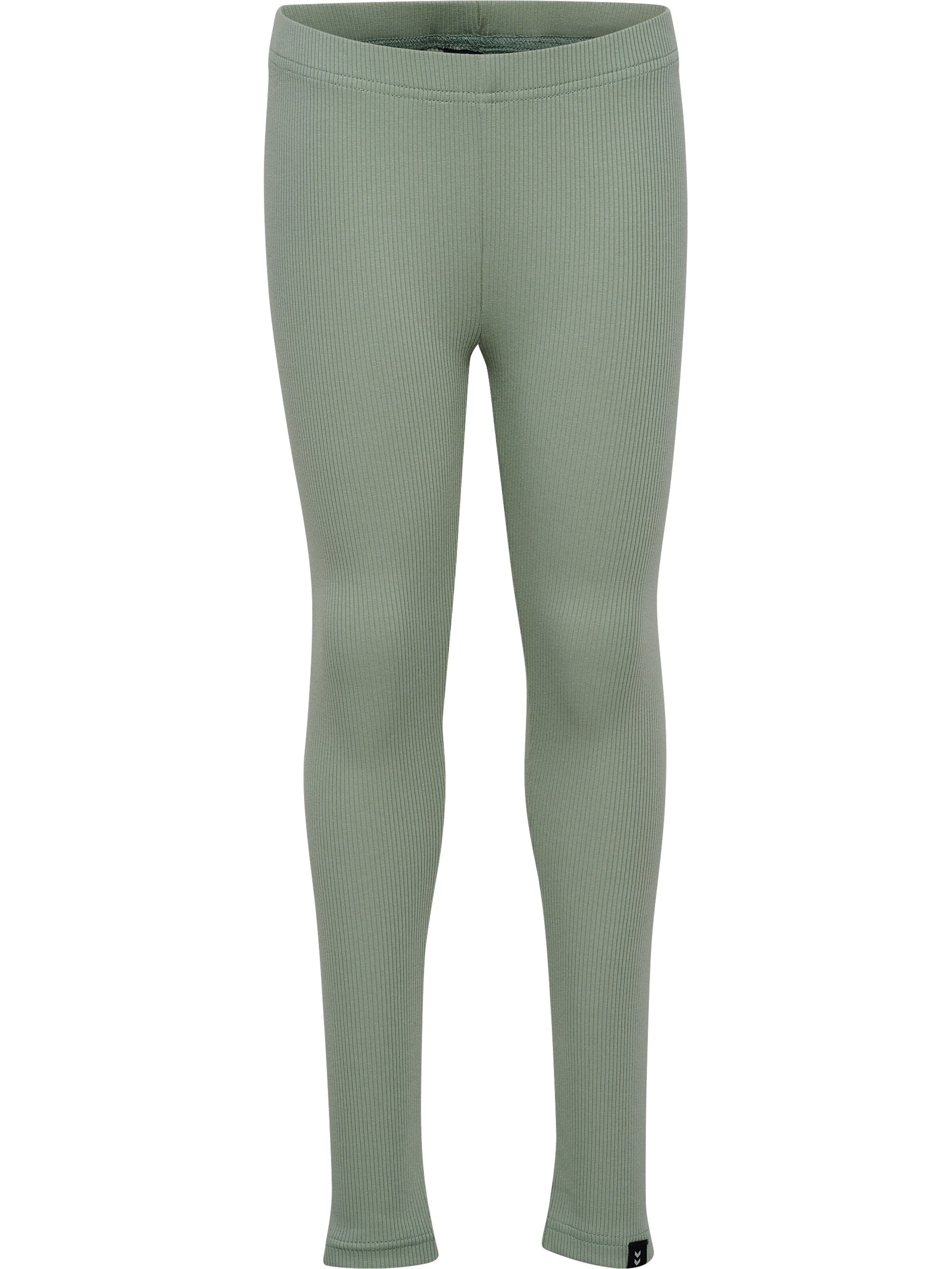 Hummel Regular Leggings in Grün: Vorderseite