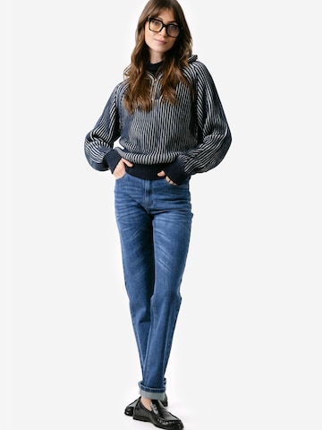 Living Crafts Sweater 'BIRKA' in Blue