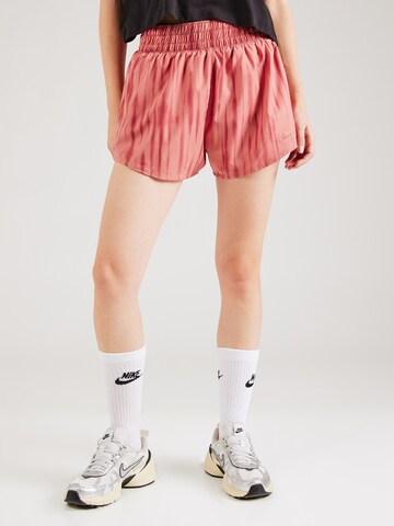 NIKE Loosefit Παντελόνι φόρμας 'ONE' σε ροζ: μπροστά