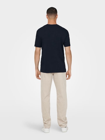 Only & Sons T-Shirt 'Max' in Blau