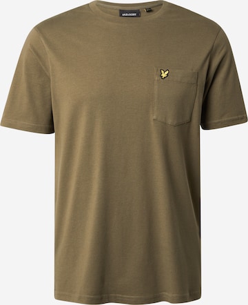 Lyle & Scott Shirt in Groen: voorkant
