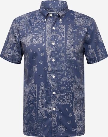 Abercrombie & Fitch - Camisa 'SUMMER' en azul: frente