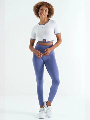 Tommy Life Skinny Leggings in Blauw