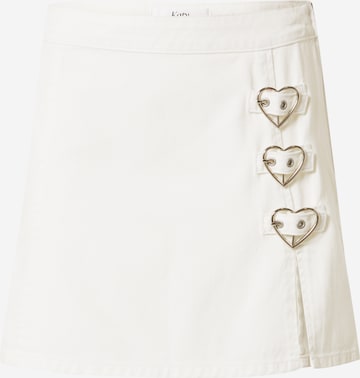 Katy Perry exclusive for ABOUT YOU Skirt in White: front