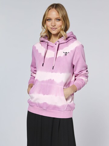 CHIEMSEE Sweatshirt in Purple: front