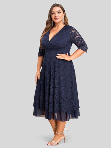 LapaPlus Cocktailkleid in Blau