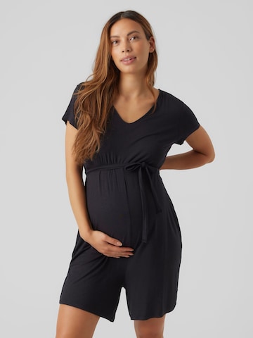 MAMALICIOUS Jumpsuit 'Vergara' in Schwarz: predná strana