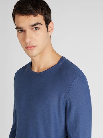 REPLAY - Pullover 'Mesh' em azul