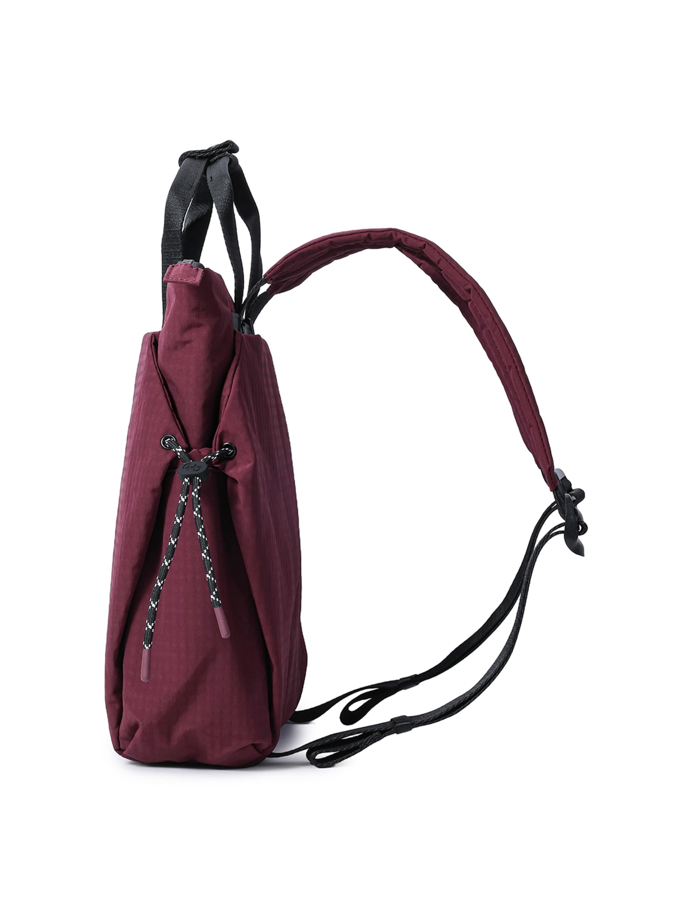 Hedgren Rugzak ' NORIO 6,98L ' in Rood: zijkant