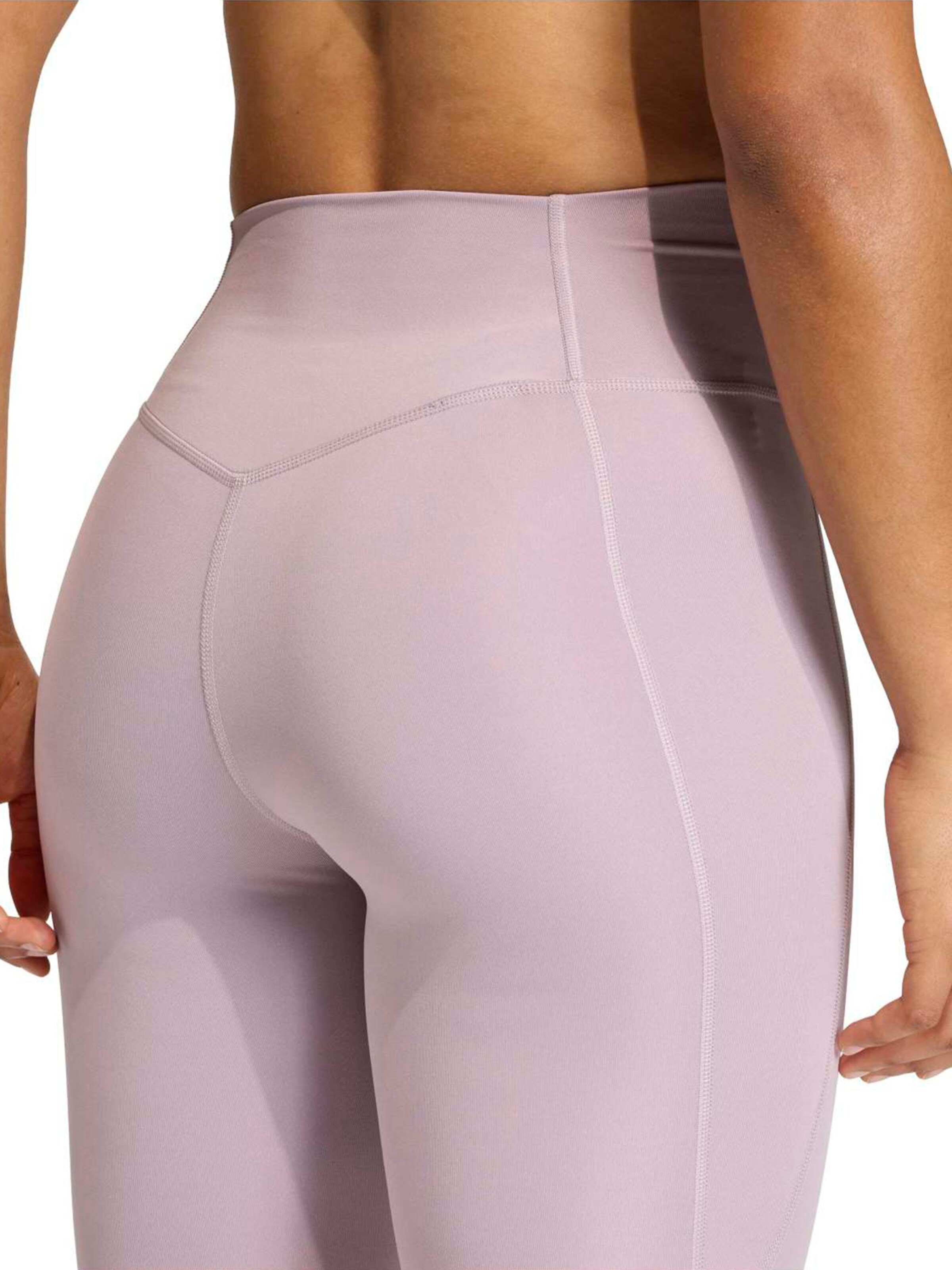 ADIDAS PERFORMANCE - Skinny Pantalón deportivo 'Optime Power Essentials' en lila