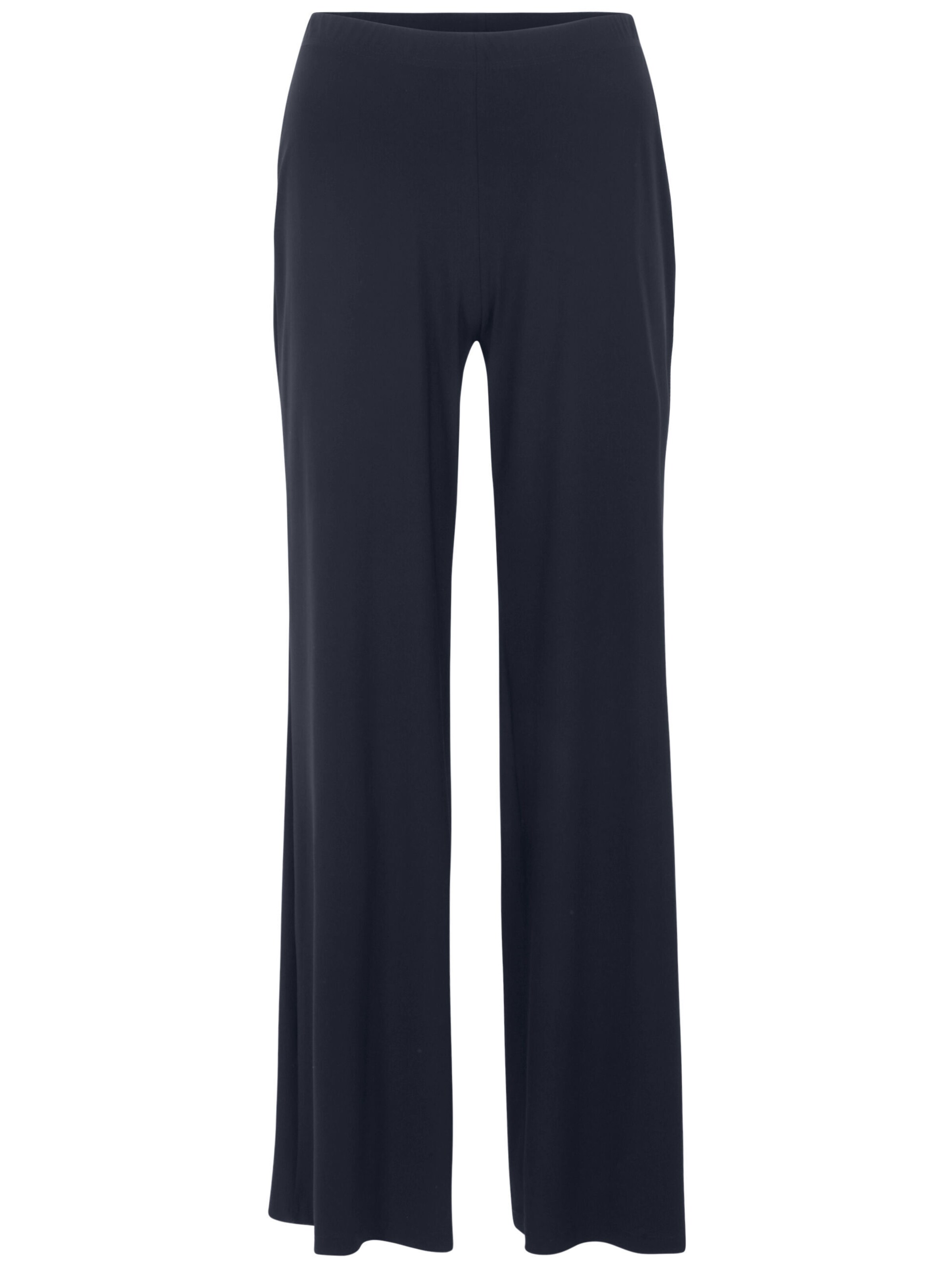Doris Streich Wide Leg Hose in Blau: Vorderseite