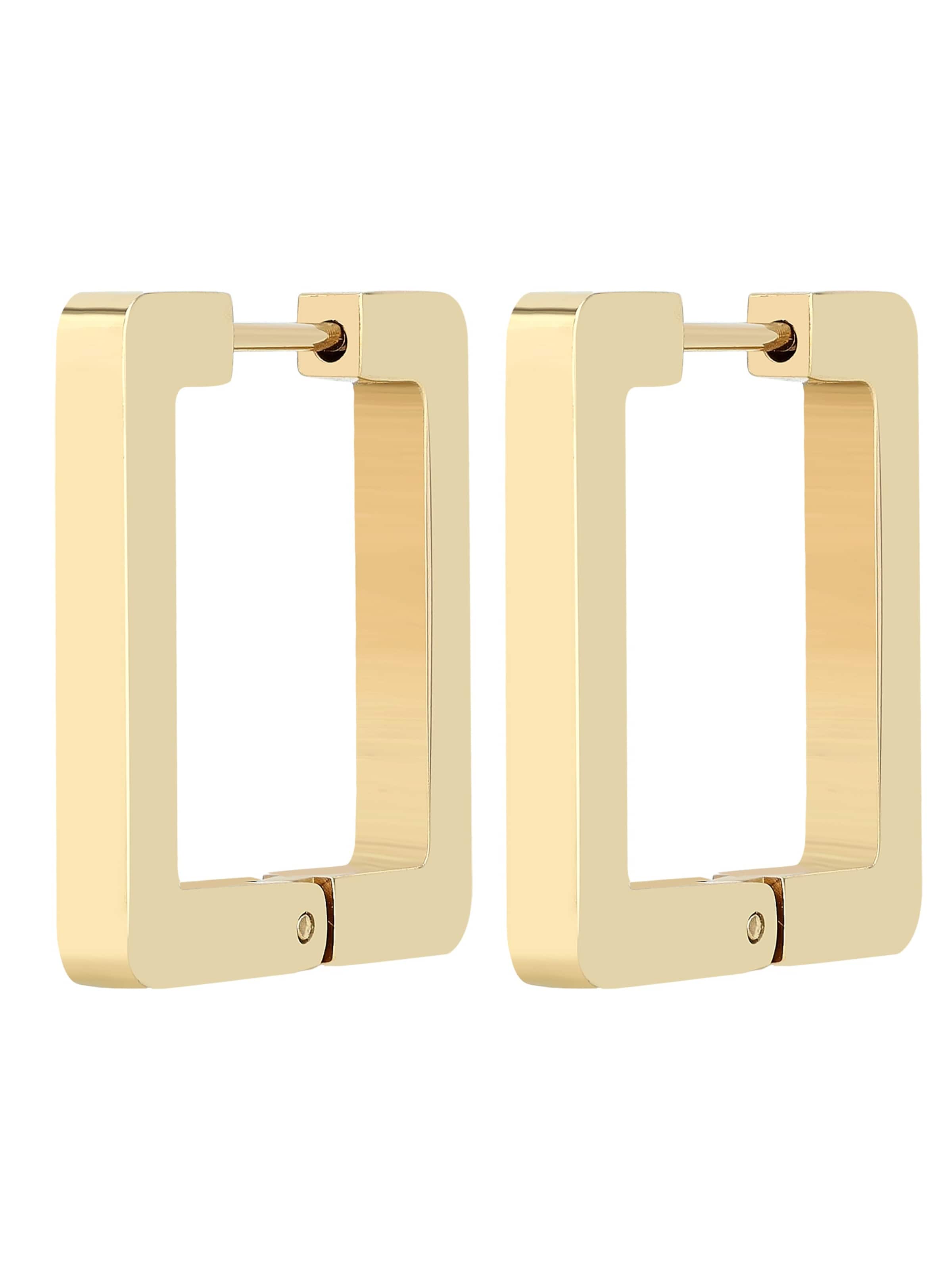Akzent Earrings 'wasserfest' in Gold: front