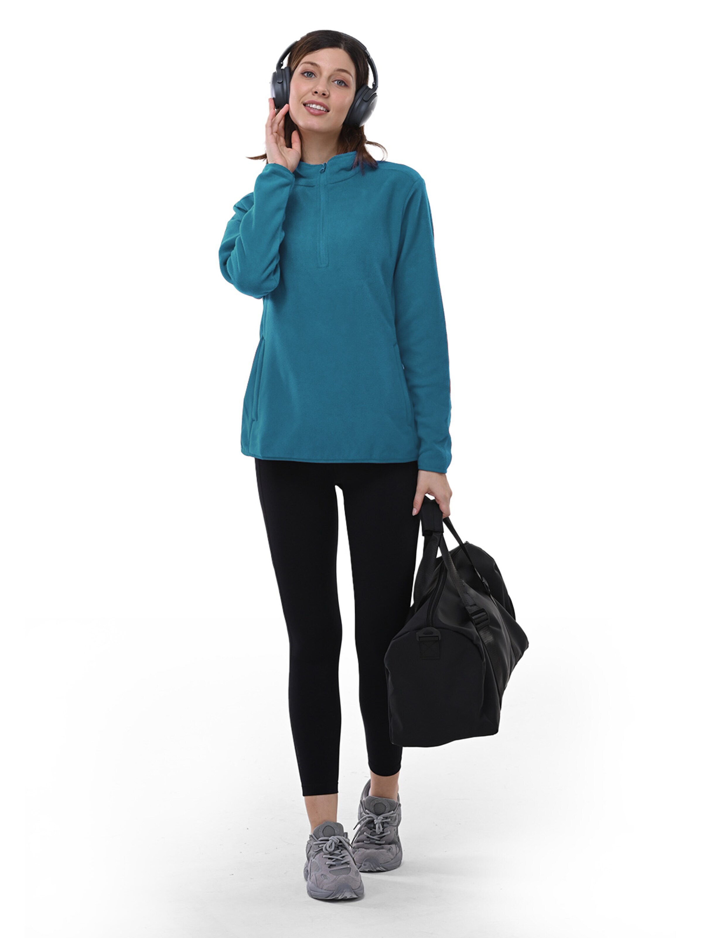33,000ft Fleecejacke‌‌‌‌‌‌‌‌‌‌ in Blau