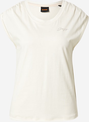 BOSS Paita 'C_Elai' värissä valkoinen: etupuoli