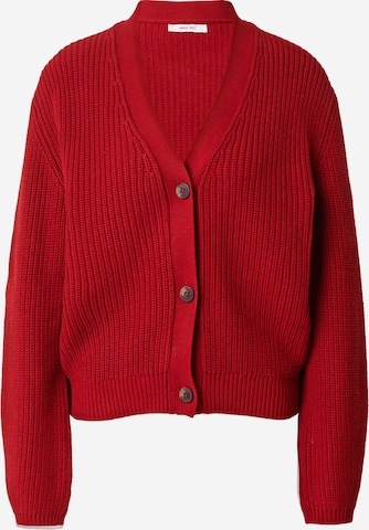 ABOUT YOU Gebreid vest 'Sana' in Rood: voorkant