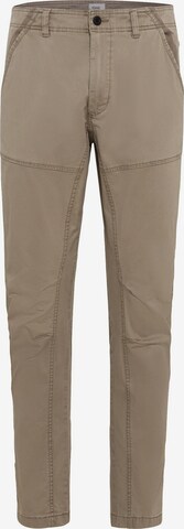 CAMEL ACTIVE Tapered Chino Pants in Brown: front