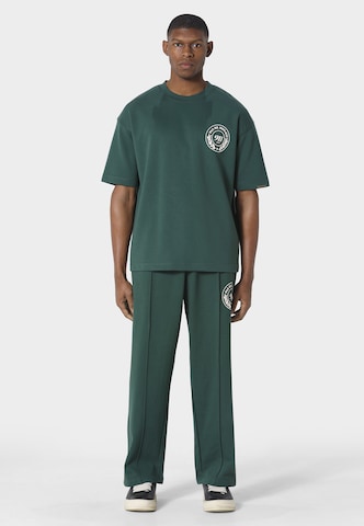 Loosefit Pantaloni 'REVON' di Pas De Monaco in verde: frontale