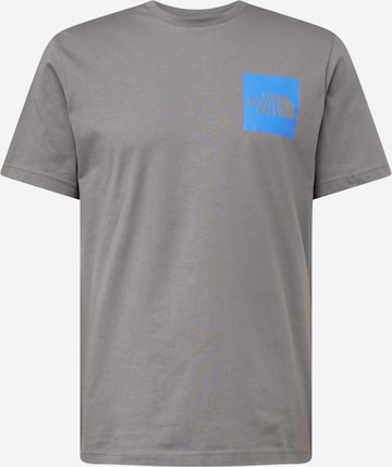T-Shirt THE NORTH FACE en gris : devant