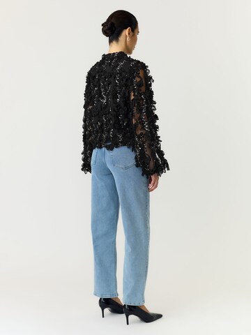YAS - Blusa 'ABELONE' en negro
