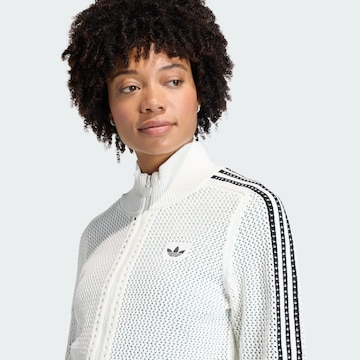 ADIDAS ORIGINALS Knit Cardigan 'Firebird' in White