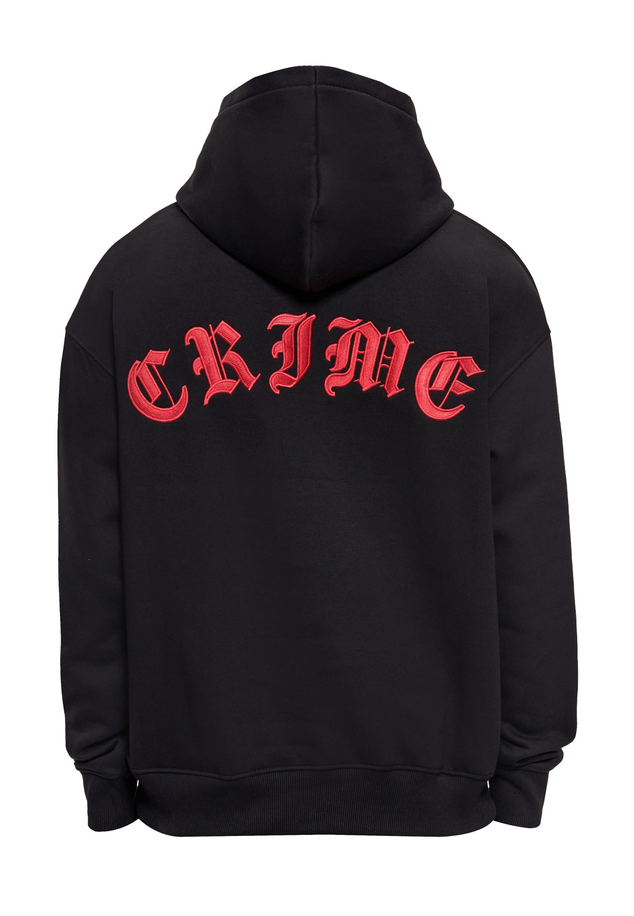 Dropsize - Sudadera 'Crime' en negro