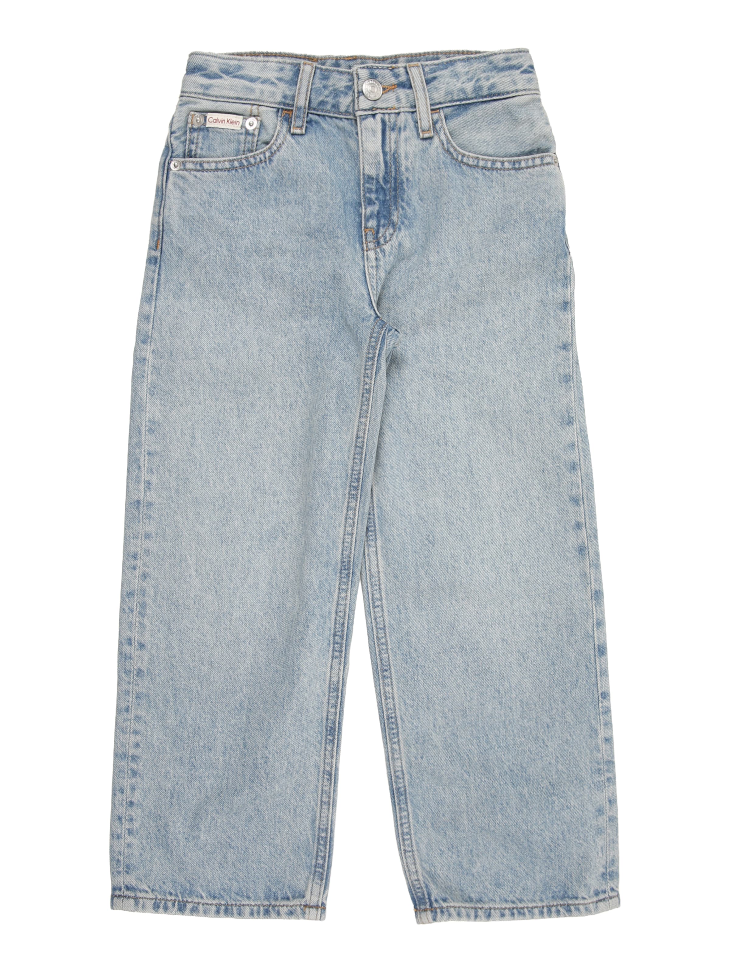 Calvin Klein JeansBaggy Traperice - plava boja: prednji dio