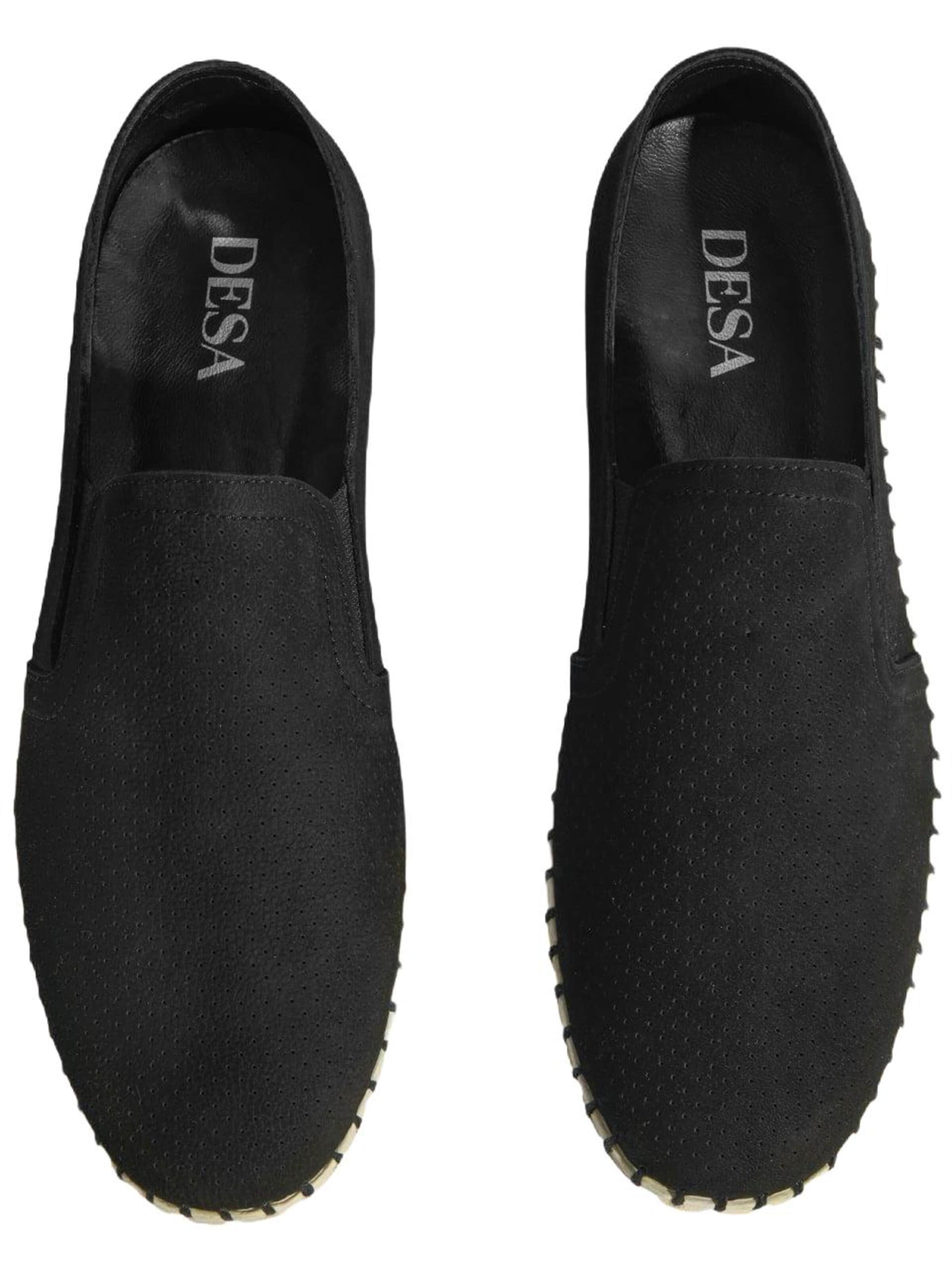 Desa Slipper 'Beleg'‌‌‌‌‌‌‌‌‌ in Schwarz