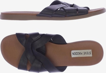 STEVE MADDEN Sandalen 37 in Schwarz: predná strana