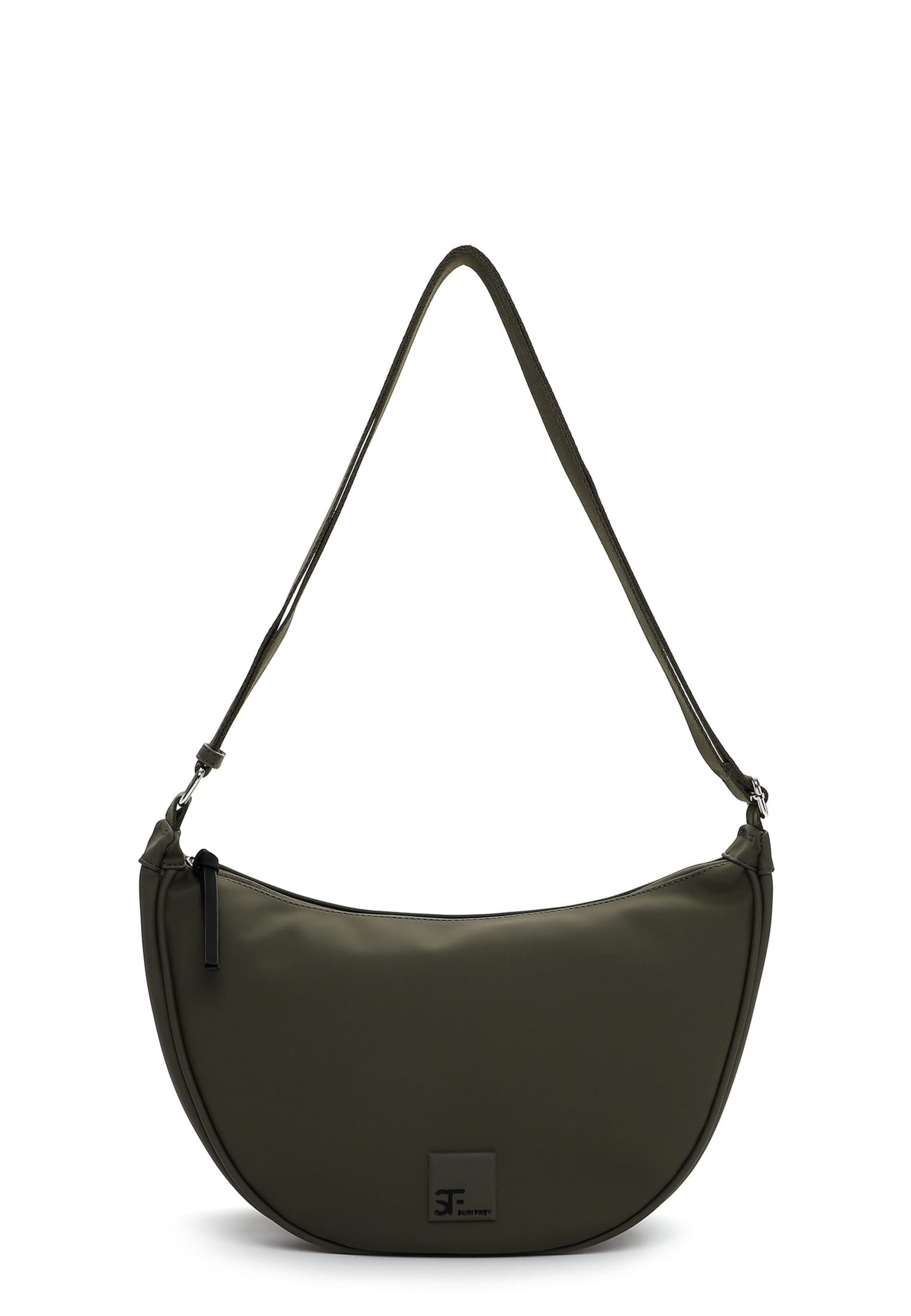 Borsa a spalla 'Shiny' di Suri Frey in verde: frontale