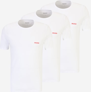 Maglietta di HUGO Red in bianco: frontale