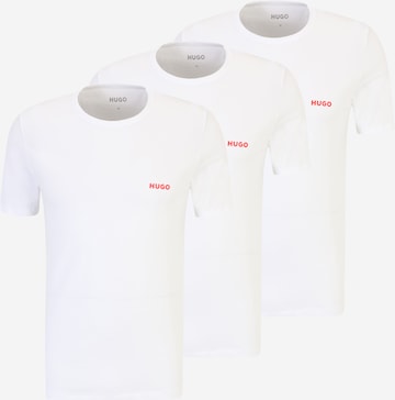 HUGO Red T-shirt i vit: framsida