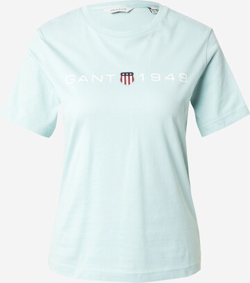 T-shirt GANT en bleu : devant