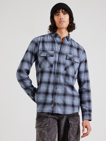 Regular fit Camicia 'ONSMATT' di Only & Sons in blu: frontale