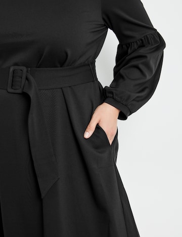 SAMOON Kleid in Schwarz